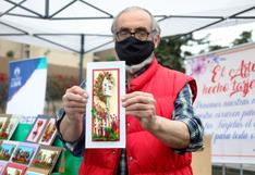 Personas con discapacidad realizan feria artesanal por Navidad para promover reactivación económica (FOTOS)