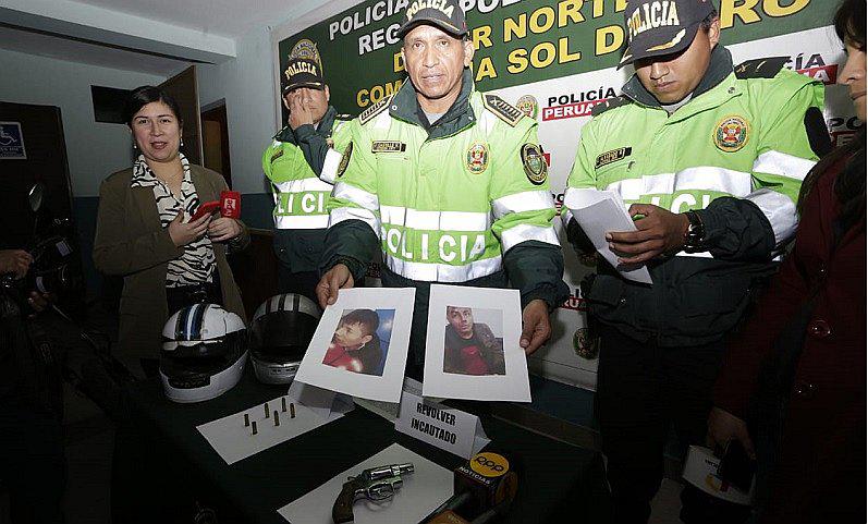 Detienen a dos asaltantes tras intensa persecución en San Martín de Porres (FOTOS)