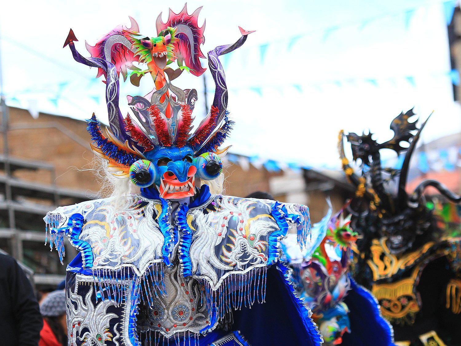 Puntajes obtenidos por danzas con traje de luces en Candelaria 2018
