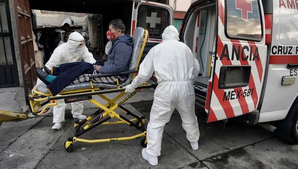 México contabilizó 530 muertes nuevas, por un total de 149.614 desde que inició la pandemia de la COVID-19 la última semana de febrero del año pasado. (Foto: ALFREDO ESTRELLA / AFP)
