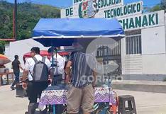 Instituto y comercios perjudicados por corte de energía eléctrica, en Pichanaqui (VIDEO) 