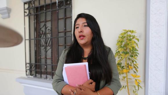Marchas que se realizarán mañana no contarían con Garantías.  Declara para Correo Lucia Valdivia Corrales. (Foto: GEC)