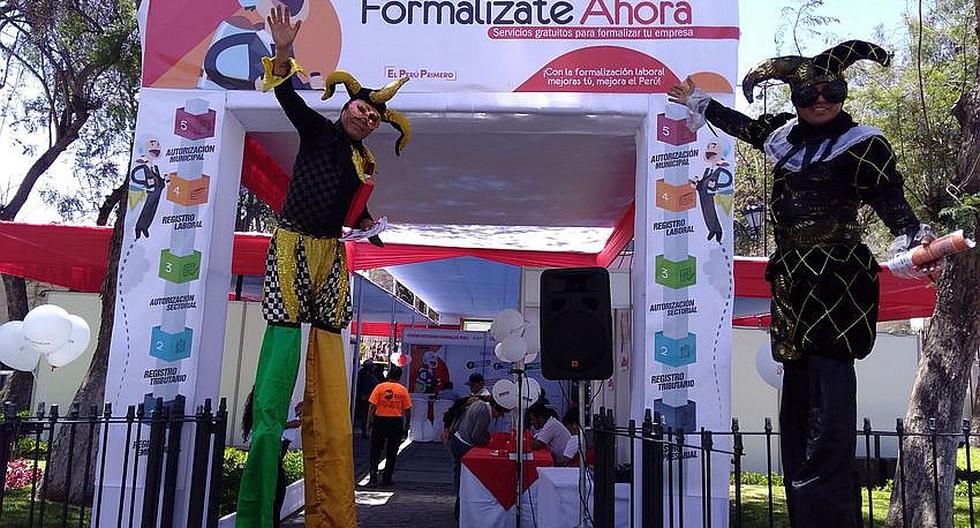 Tres días de feria Formalízate Ahora en Arequipa EDICION CORREO