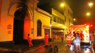 Incendio en hostal de turistas de Centro Histórico
