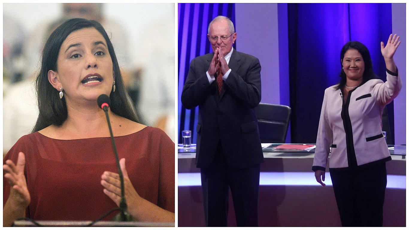 Verónika Mendoza cuestiona falta de reflejo político de PPK y cinismo de Keiko Fujimori