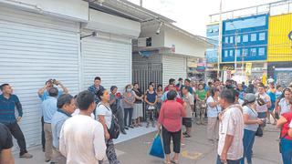 Comerciantes del Mercado Modelo de Chiclayo en conflicto