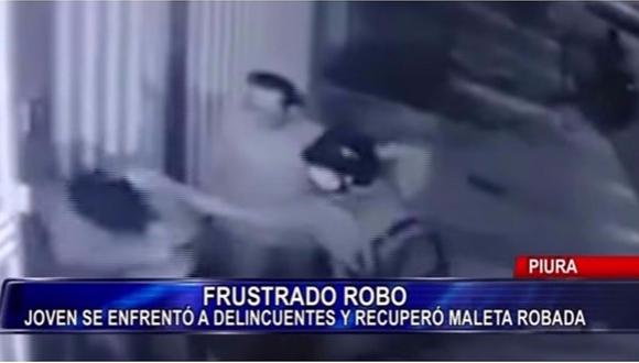 ​Piura: joven se enfrentó a ladrones y frustró robo a turistas (VIDEO)