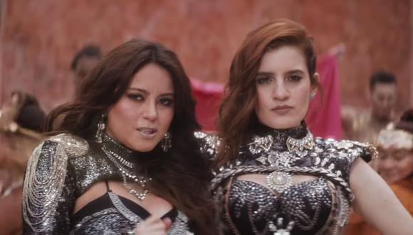 Ania y Amy Gutiérrez presentan la versión en salsa de “Cómo le explico”. (Foto: Captura de video)