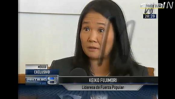 Keiko Fujimori: No repetiremos los errores de mi padre