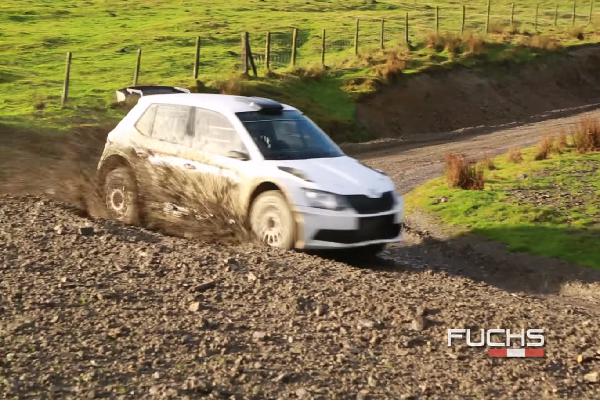 YouTube: Nicolás Fuchs prueba el Skoda Fabia R5 