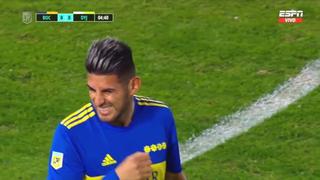 Zambrano quería celebrar: poste evitó el gol del peruano en el Boca vs. Defensa (VIDEO)