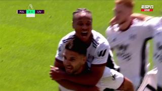 Liverpool vs. Fulham: Mitrovic anotó el 2-1 y selló su doblete sobre los ‘Reds’ en la Premier League (VIDEO)