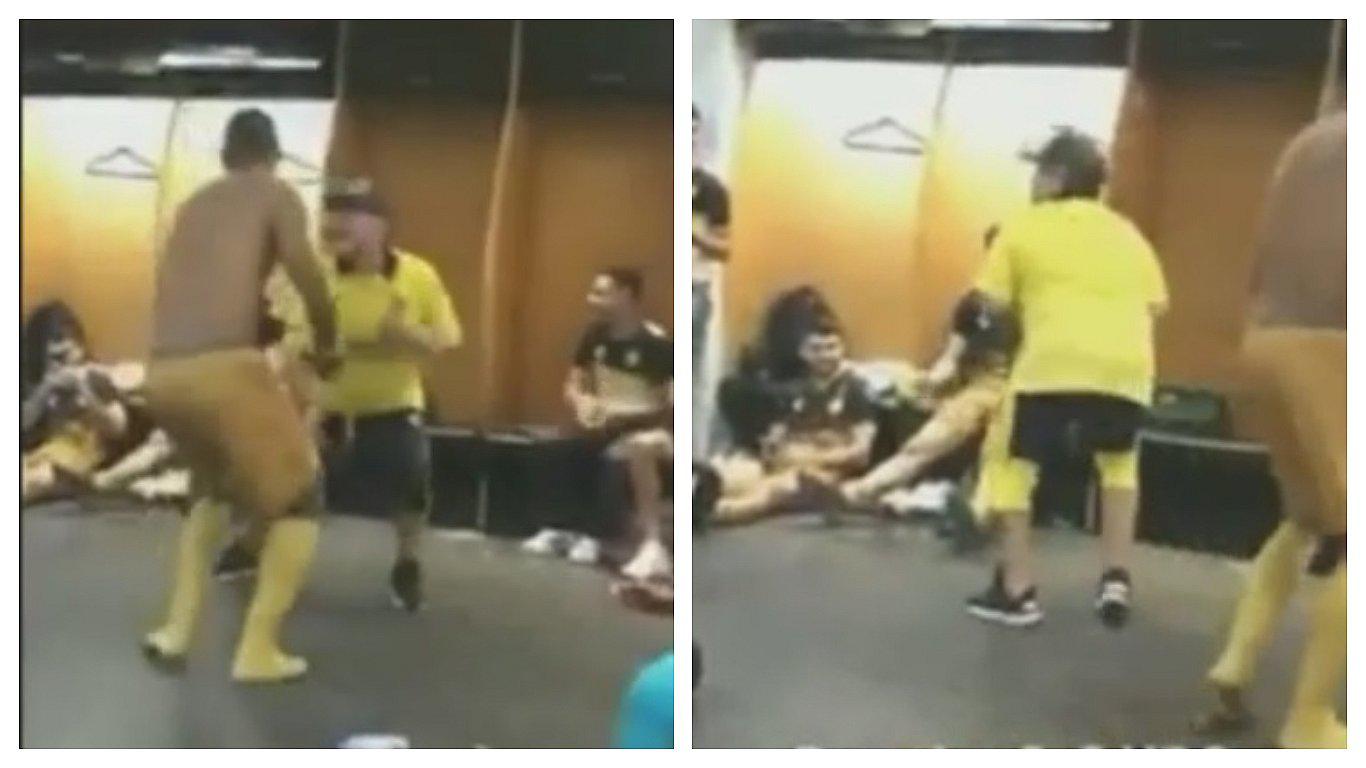 ​Diego Maradona celebró con baile victoria de Dorados (VIDEO)
