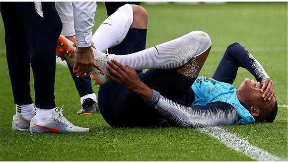 ​Mundial Rusia 2018: francés Mbappé habló sobre gravedad de su lesión