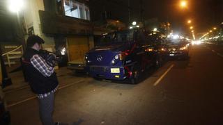 Chofer de camión de caudales atropella y mata a anciano en Chorrillos