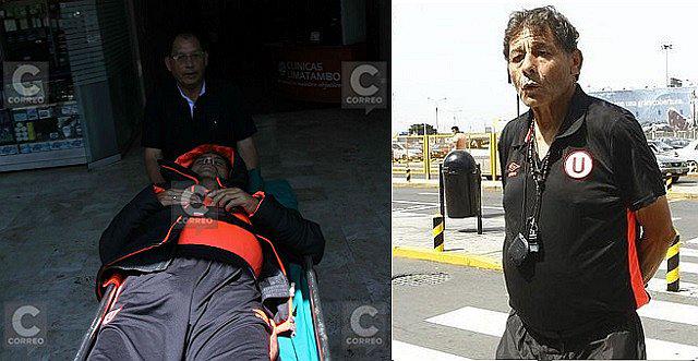 Universitario de Deportes: Chale ingresó a clínica y será operado (VIDEO)