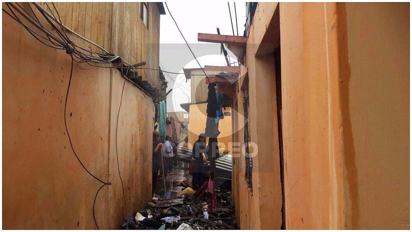 Barrios Altos: controlan incendio en solar del jirón llave (VIDEO) 
