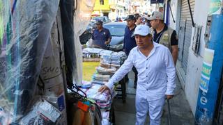 Alcalde de Trujillo, Arturo Fernández, reitera que no será responsable de incautaciones a comerciantes informales 