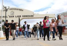 Cientos ingresan a la Universidad Nacional San Luis Gonzaga de Ica mediante CEPU