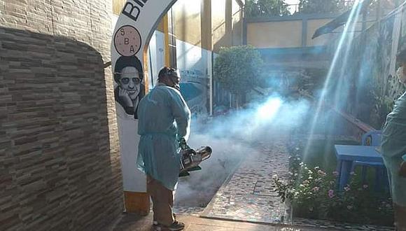 ​Ica: Fumigación de pabellones del penal de Cachiche contra el dengue