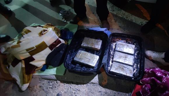 Personas por identificar le habrían entregado el estupefaciente en la ciudad de Tacna. (Foto: Difusión)