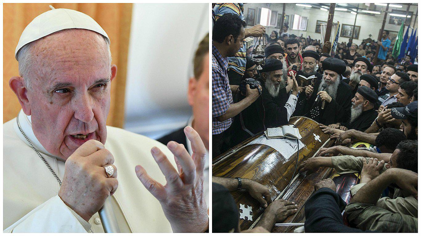 Egipto: Papa Francisco condena "bárbaro ataque" de "odio sin sentido" contra cristianos