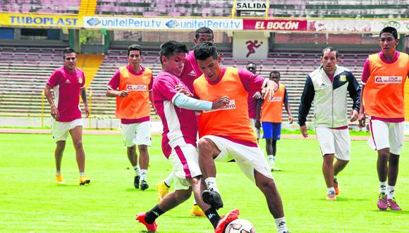 Umaña llevará al Sport Huancayo con el mismo once a enfrentar a Melgar
