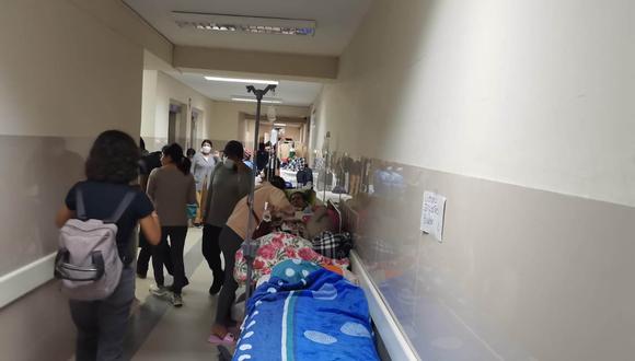 Defensor del Pueblo, Josué Gutiérrez, inspeccionó el Hospital Belén de Trujillo y advirtió que 15 de las 17 camas destinadas a personas con este virus están ocupadas.