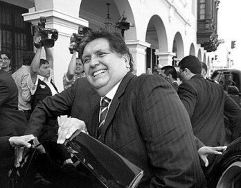 Alan García sí viaja