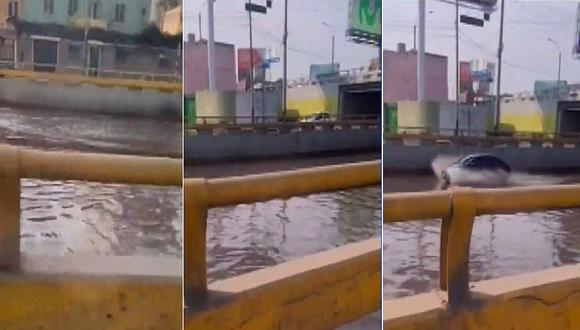 Lima: Se registra aniego en la avenida Brasil (VIDEO)