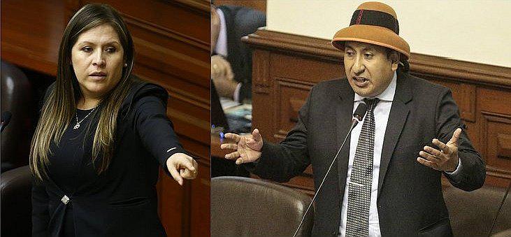 Momento de tensión en Pleno del Congreso por discusión entre Yeni Vilcatoma y Richard Arce (VIDEO)