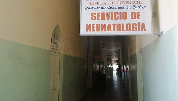 Falta de atención y equipos pusieron en riesgo a bebé en hospital Goyeneche