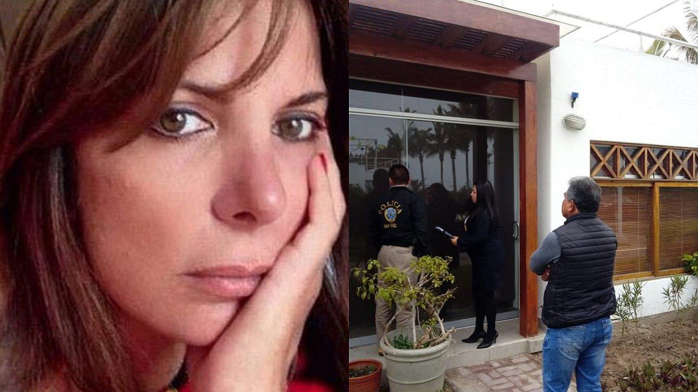 Allanaron casa de playa de Roxanne Cheesman, quien fue pareja de Alan García