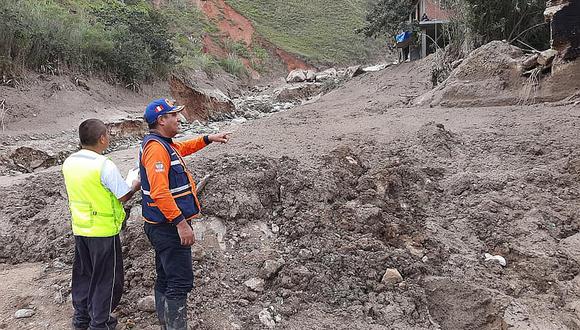 Ocho distritos de Huánuco en Estado de Emergencia por lluvias 