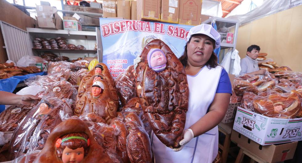 Día de Todos los Santos en Arequipa: Comerciantes del mercado San Camilo venden wawas desde S/5.00 (FOTOS Y VIDEO)