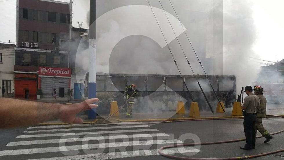 Protransporte: Accidente de bus en el Rímac se debió a desperfectos técnicos (FOTOS Y VIDEO)