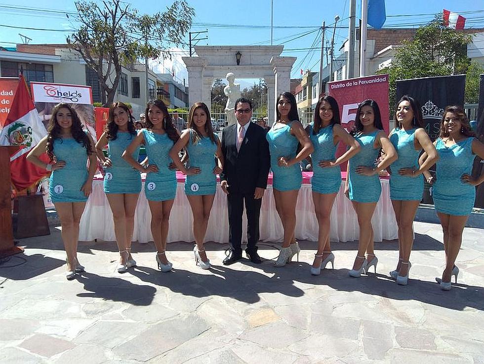 Nueve señoritas participan en la elección de Miss Mariano Melgar 2018 (VIDEO)