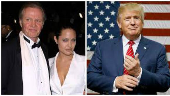 ​Jon Voight, padre de Angelina Jolie, afirma que Trump fue enviado por Dios