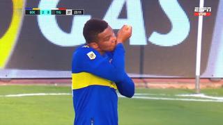 Gol de Frank Fabra: realizó brillante disparo para el 2-0 del Boca vs. Tigre (VIDEO)