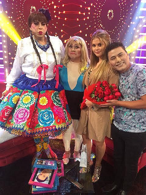 La Chola Chabuca feliz con el rating