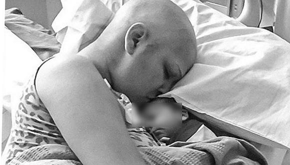 Mujer con cáncer de mama dio a luz a bebé sano pese a recibir quimioterapias 