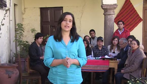 Verónica Mendoza es precandidata a la presidencia por el Frente Amplio