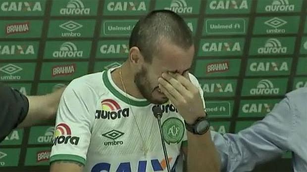 Sobreviviente del Chapecoense: "Haré de todo para volver a jugar" (VIDEO)