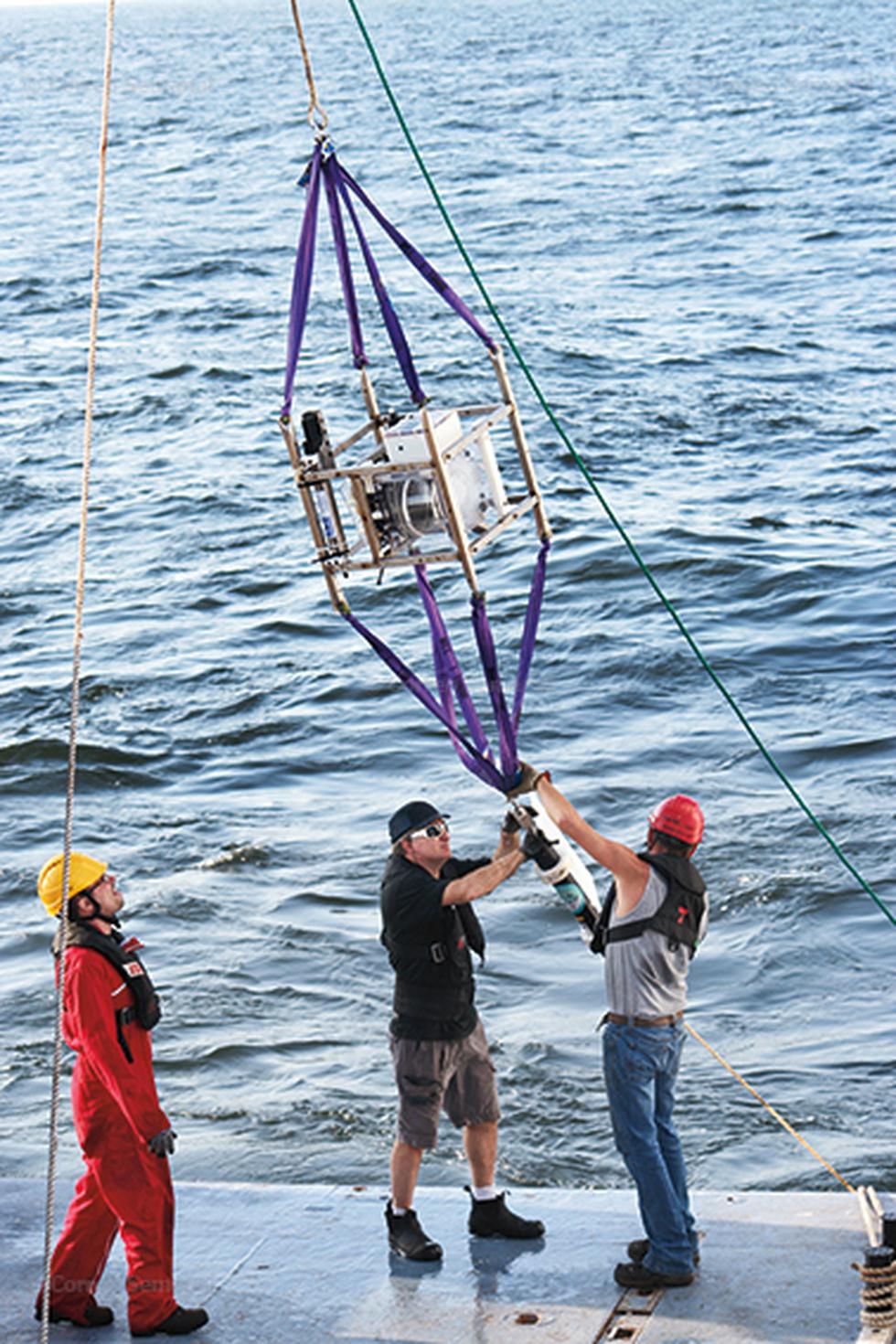 Viaje a la zona mínima de oxígeno