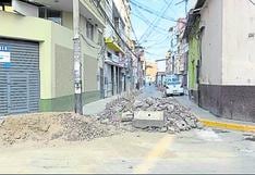 Transportistas piden celeridad en obras del centro de Chiclayo