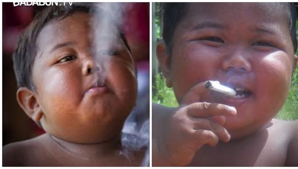 YouTube: ¡No lo creerás! Esto pasó con bebé que fumaba 40 cigarros al día  (VIDEO)