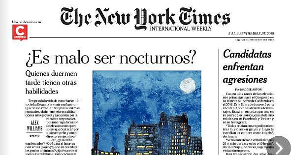 The New York Times en Correo: ¿Es malo ser nocturnos? 