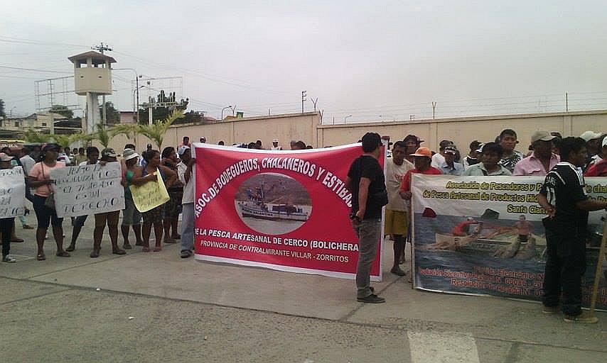 Tumbes: Los pescadores bolicheros piden que la dirección de Producción cese con la incautación de sus producto (VIDEO)