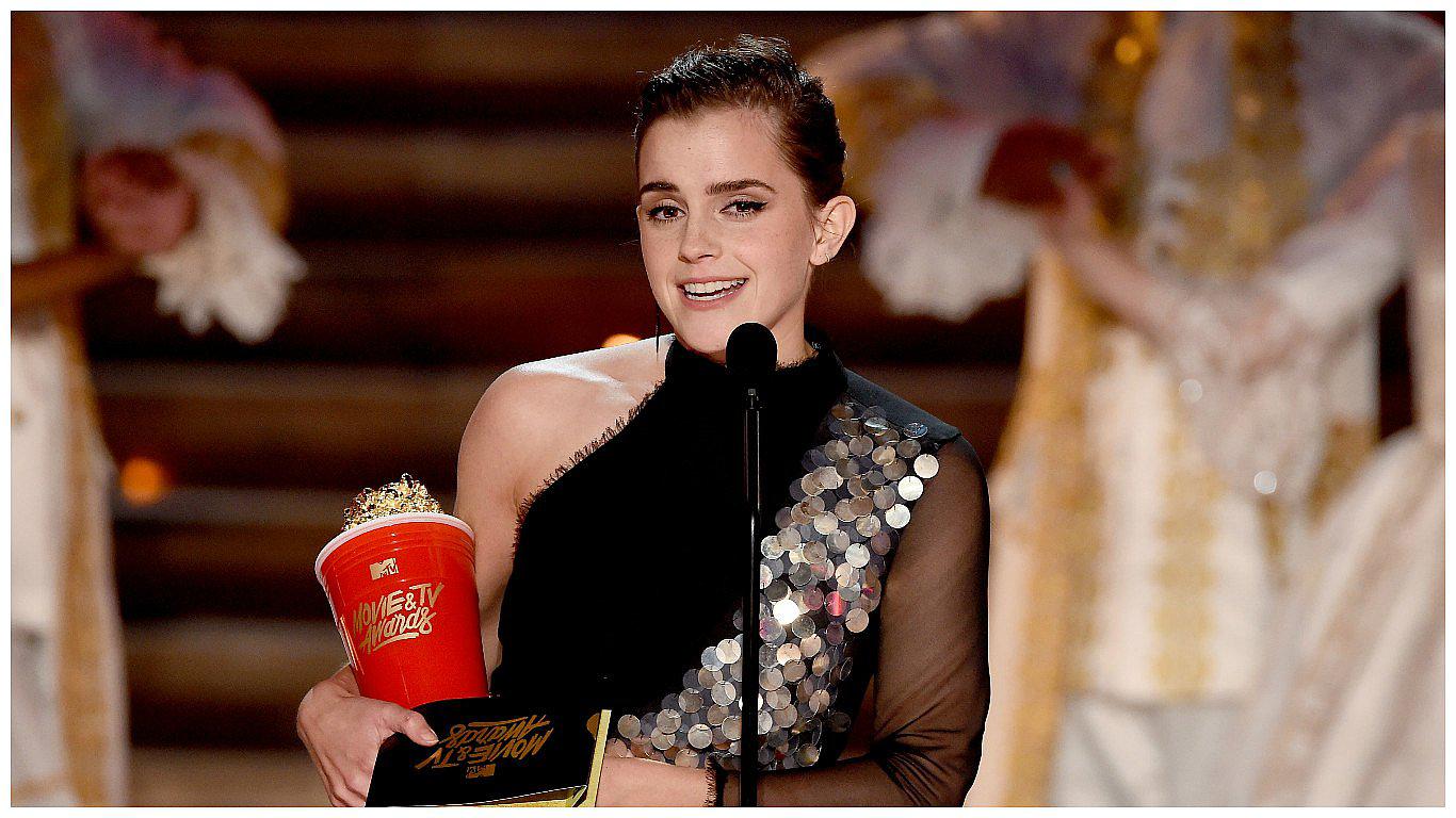 Emma Watson y su emotivo discurso por la lucha por la igualdad de genero en los MTV Awards (VIDEO)
