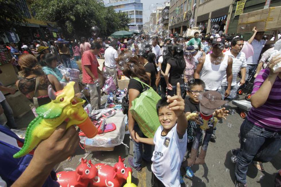 Caos en Lima por compras de última hora